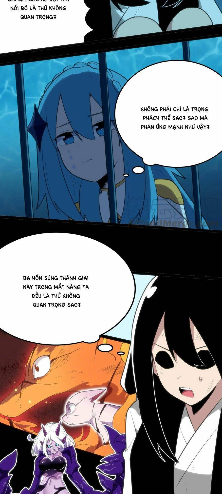 Bổn Thánh Nữ Ngã Bài Rồi: Chapter 47: Bi Ai Thánh Nữ, khủng bố như vậy sao