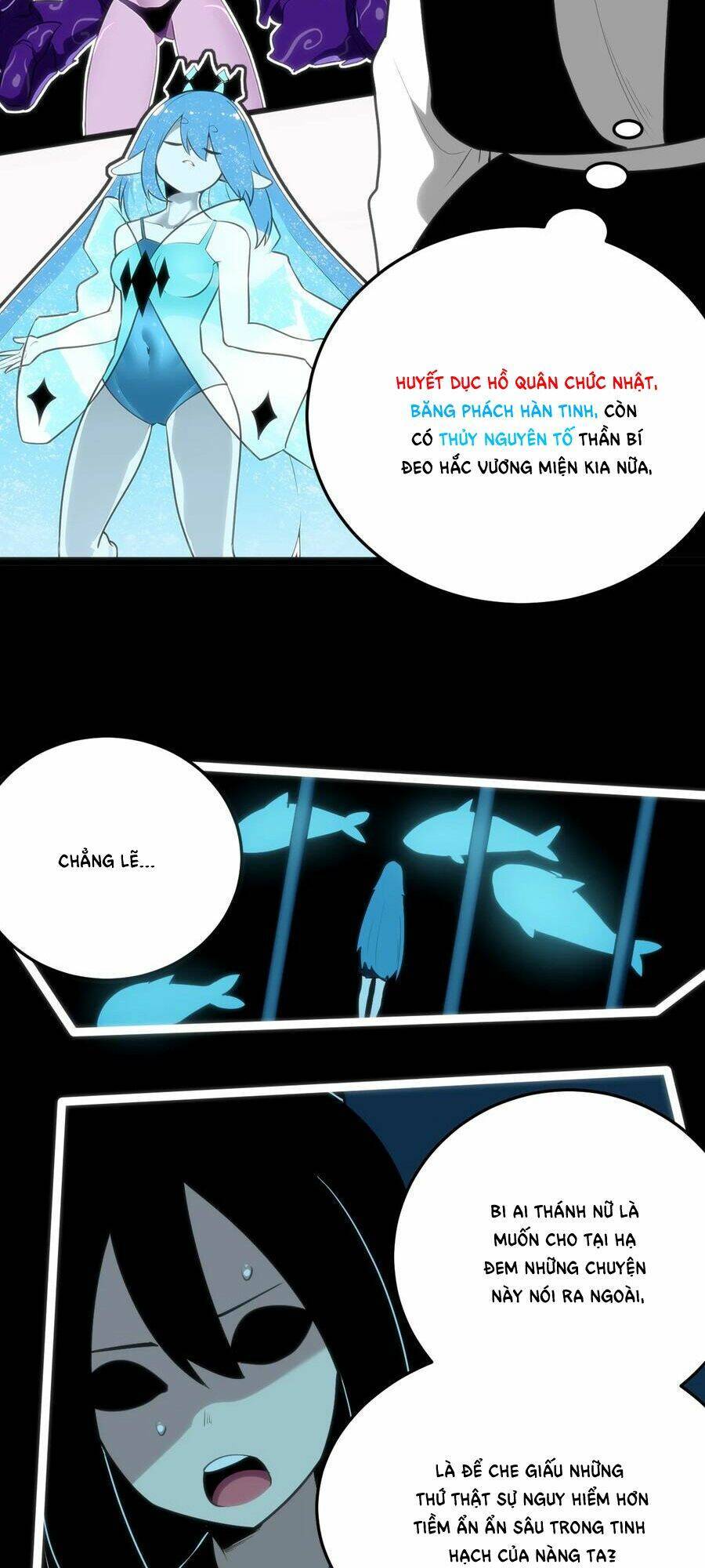 Bổn Thánh Nữ Ngã Bài Rồi: Chapter 47: Bi Ai Thánh Nữ, khủng bố như vậy sao