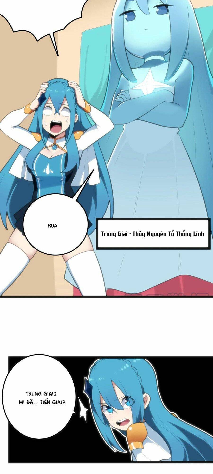 Bổn Thánh Nữ Ngã Bài Rồi: Chapter 48: Tiến giai, Thuỷ Nguyên Tố Thống Lĩnh