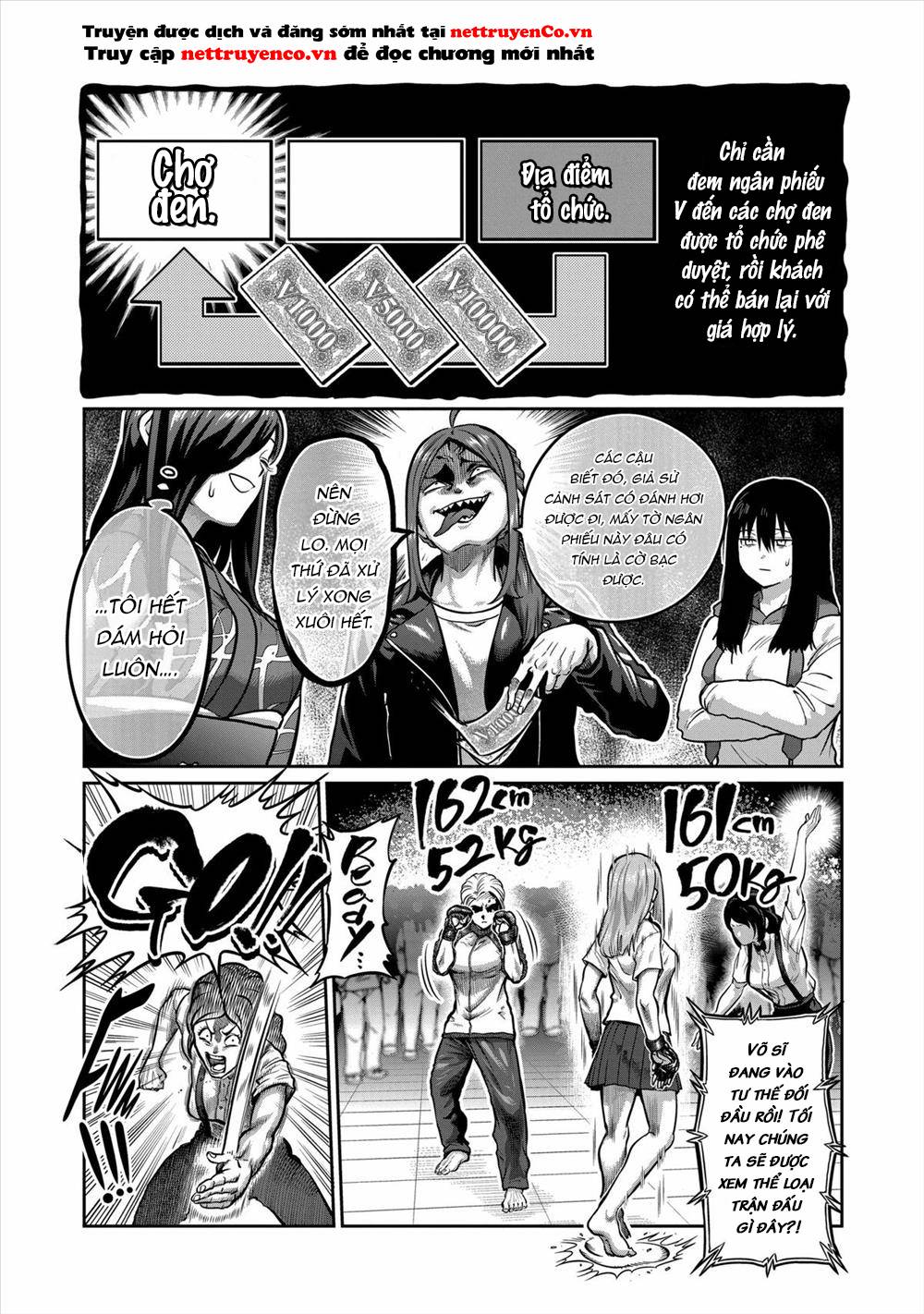 Isshou Senkin - Sàn Đấu Điên Rồ: Chapter 3