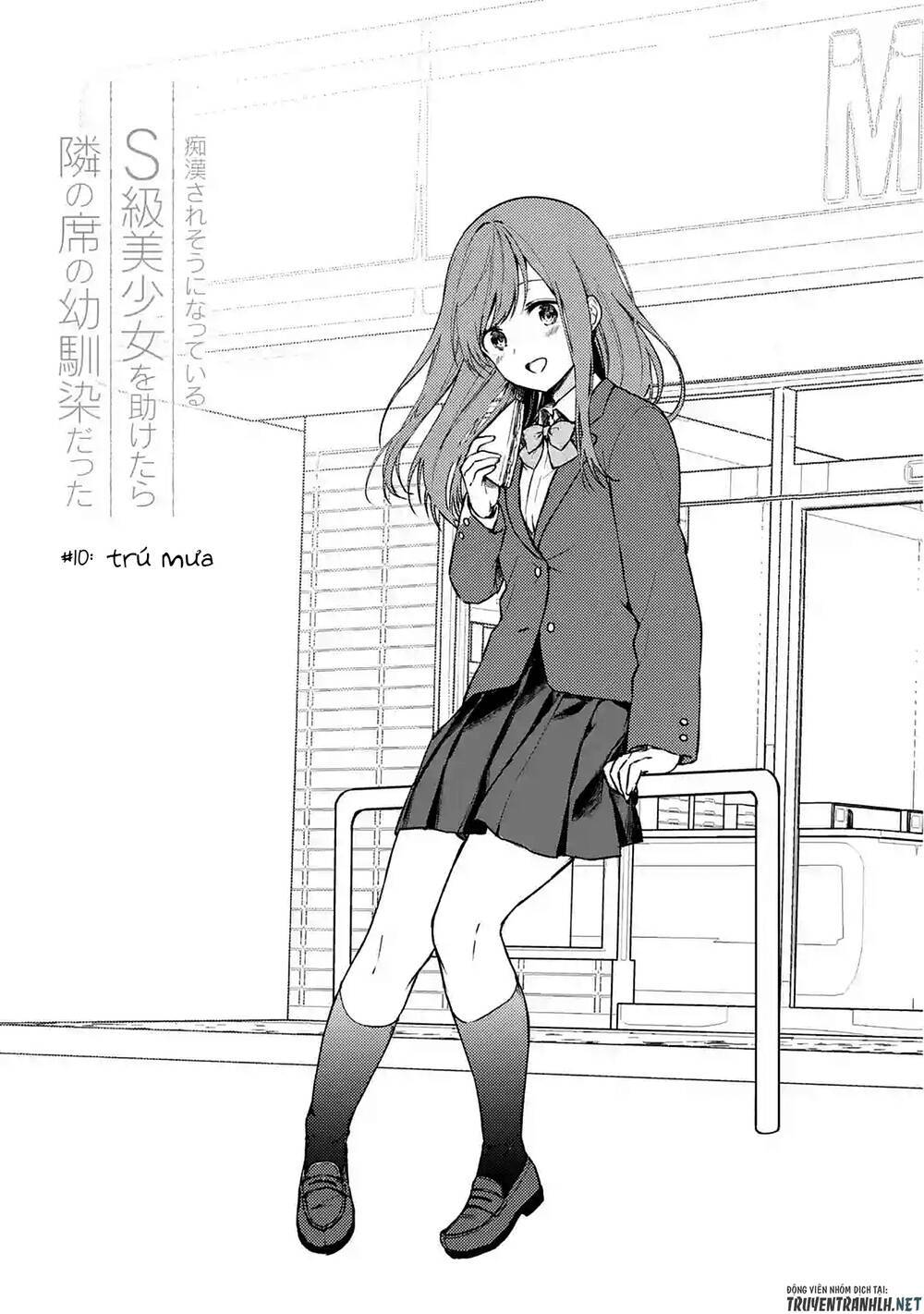 Chikan Saresou Ni Natteiru S-Kyuu Bishoujo Wo Tasuketara Tonari No Seki No Osananajimi Datta: Chương 10