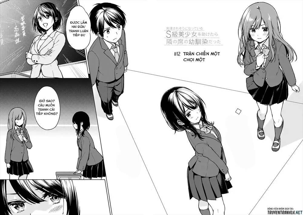Chikan Saresou Ni Natteiru S-Kyuu Bishoujo Wo Tasuketara Tonari No Seki No Osananajimi Datta: Chương 12