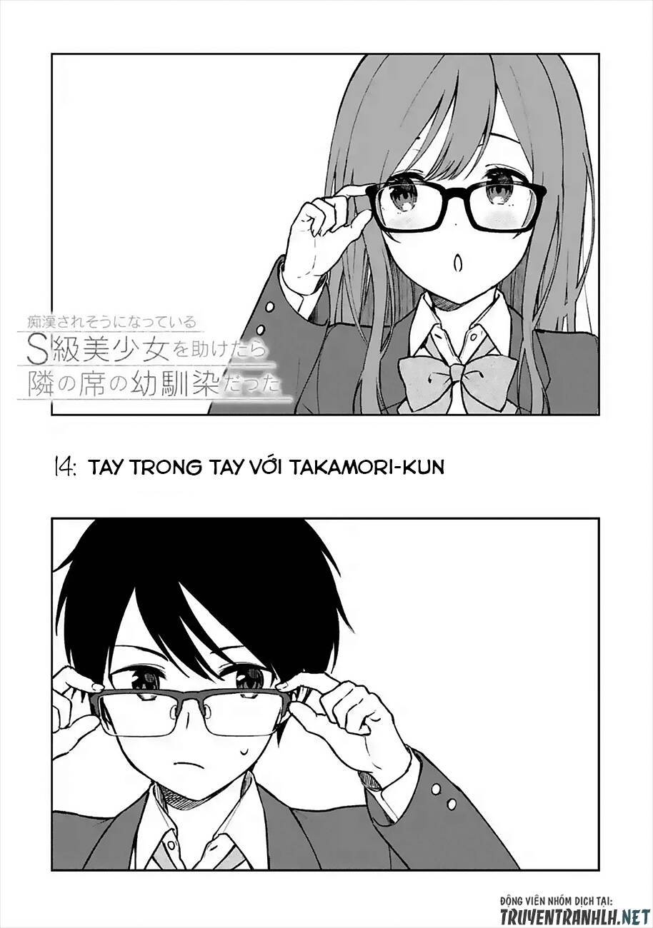 Chikan Saresou Ni Natteiru S-Kyuu Bishoujo Wo Tasuketara Tonari No Seki No Osananajimi Datta: Chương 14