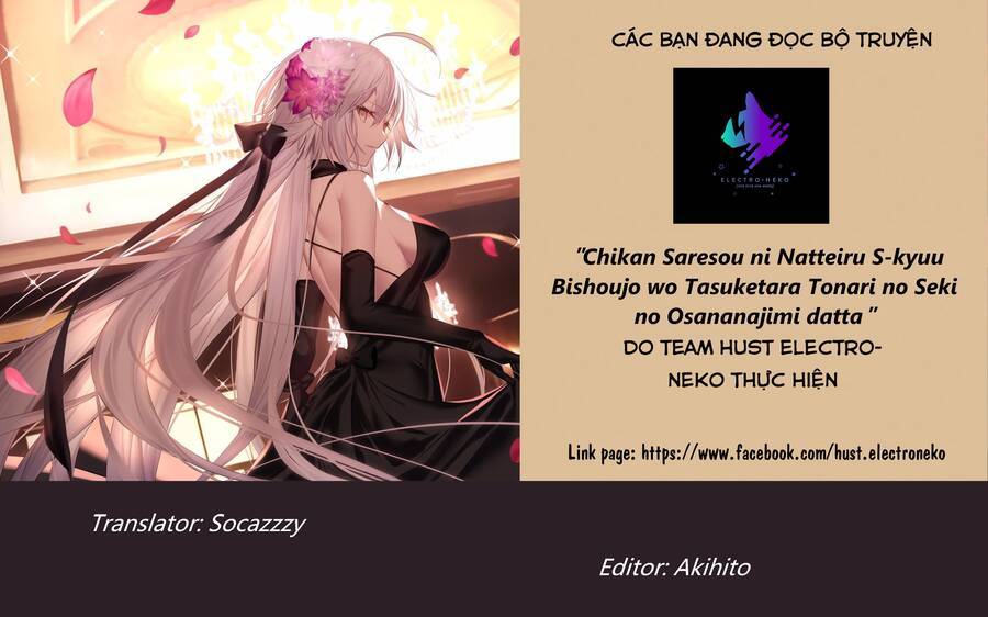 Chikan Saresou Ni Natteiru S-Kyuu Bishoujo Wo Tasuketara Tonari No Seki No Osananajimi Datta: Chương 22