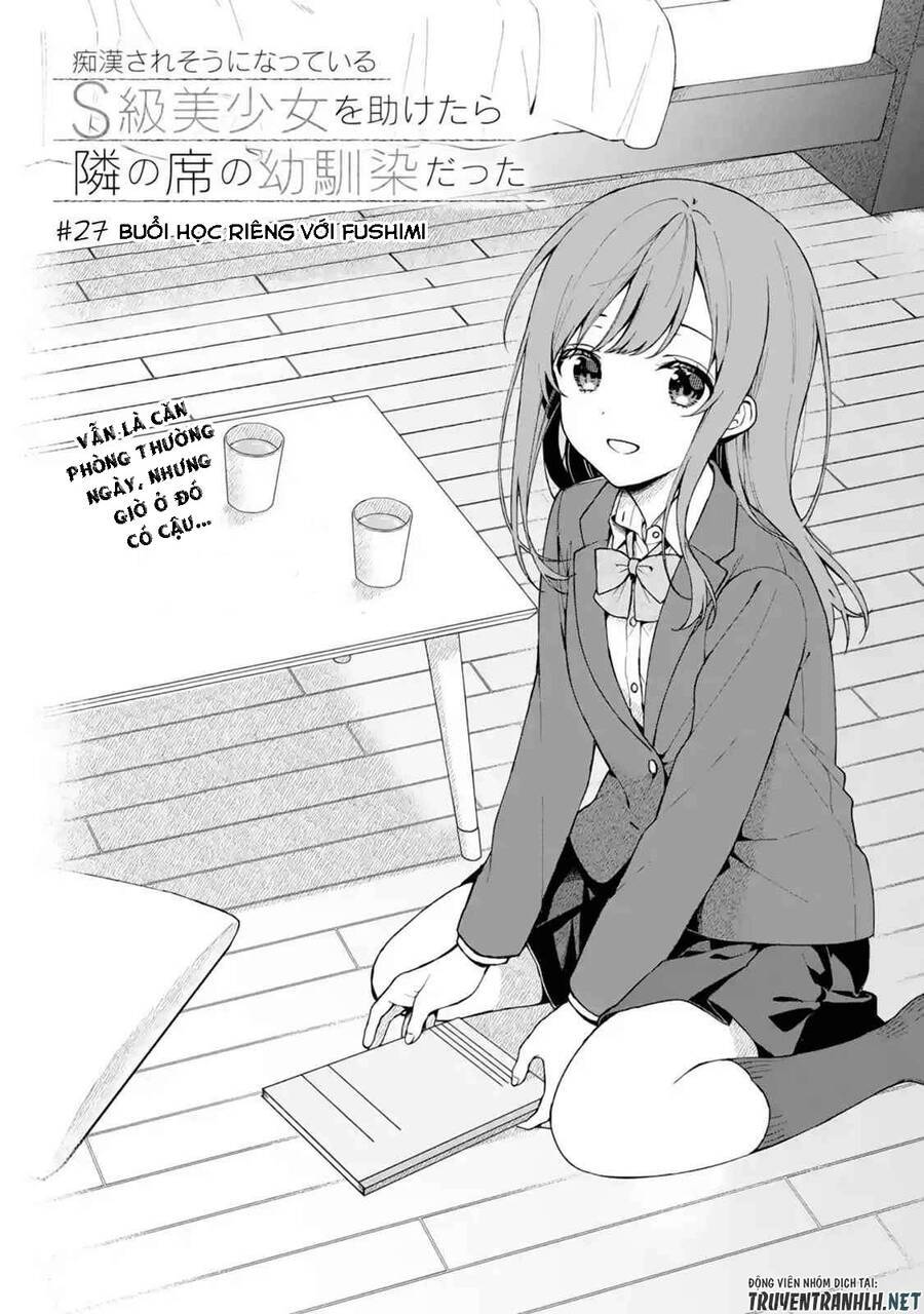Chikan Saresou Ni Natteiru S-Kyuu Bishoujo Wo Tasuketara Tonari No Seki No Osananajimi Datta: Chương 27
