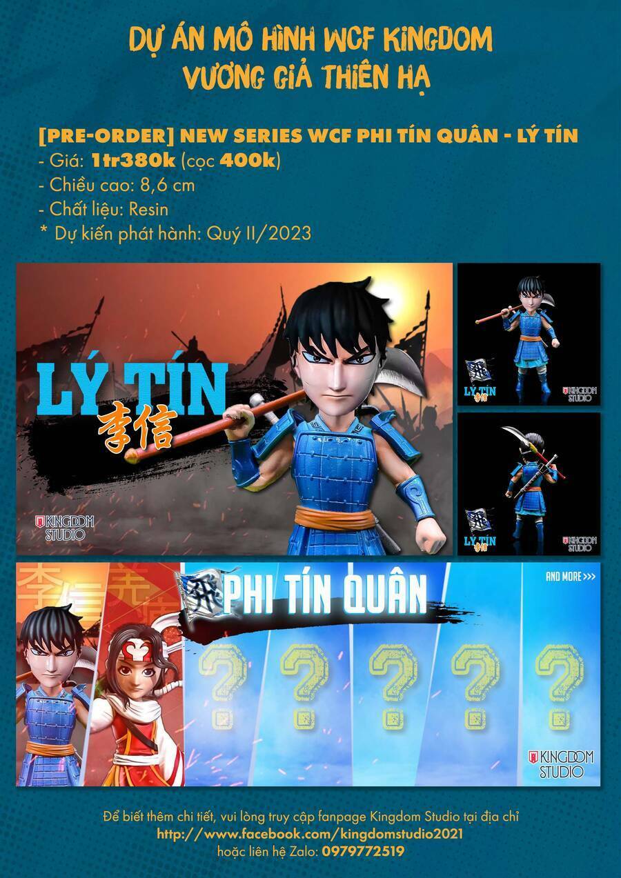 Kingdom – Vương Giả Thiên Hạ: Chapter 737