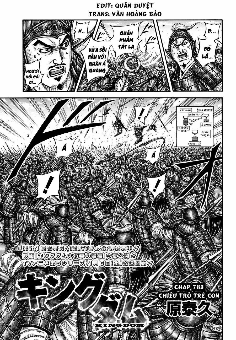 Kingdom – Vương Giả Thiên Hạ: Chapter 783
