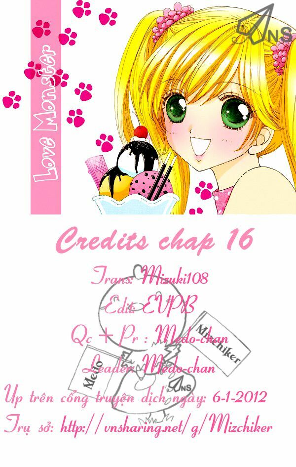 Love monster: Chapter 16