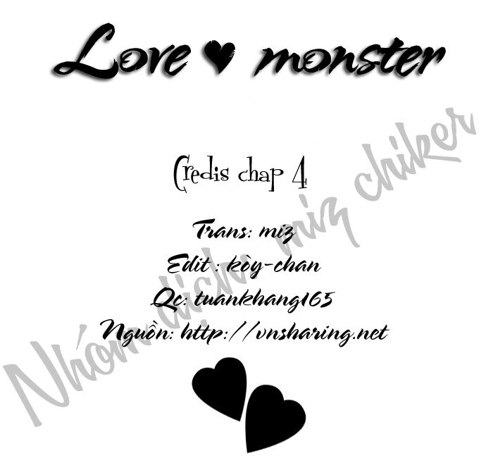 Love monster: Chapter 4