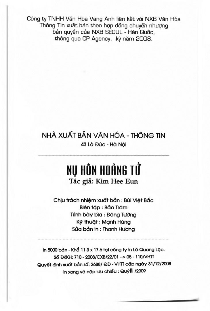A Kiss For My Prince - Nụ Hôn Hoàng Tử: Chapter 10