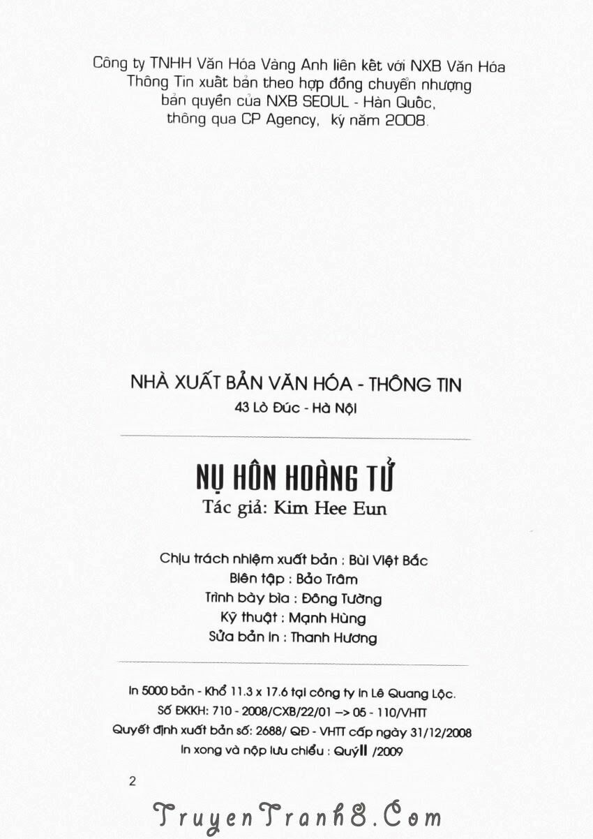 A Kiss For My Prince - Nụ Hôn Hoàng Tử: Chapter 11