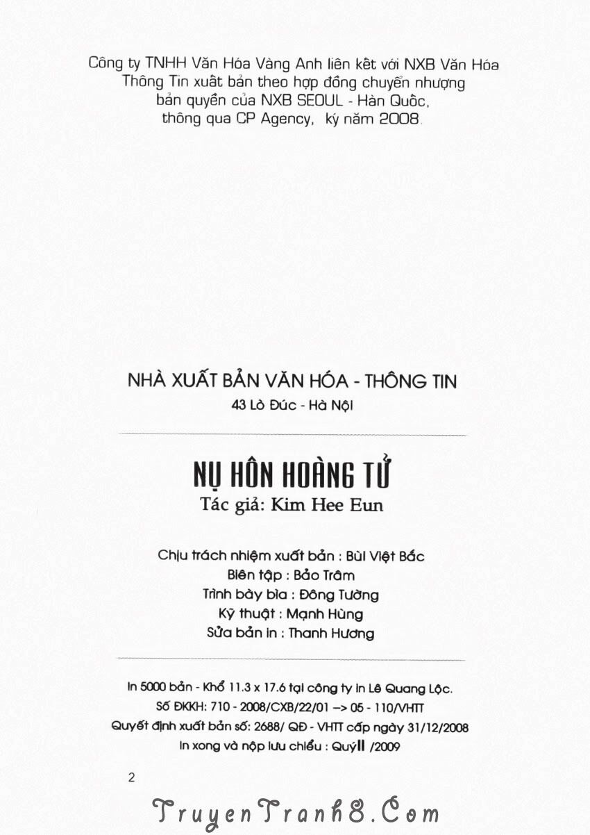 A Kiss For My Prince - Nụ Hôn Hoàng Tử: Chapter 17