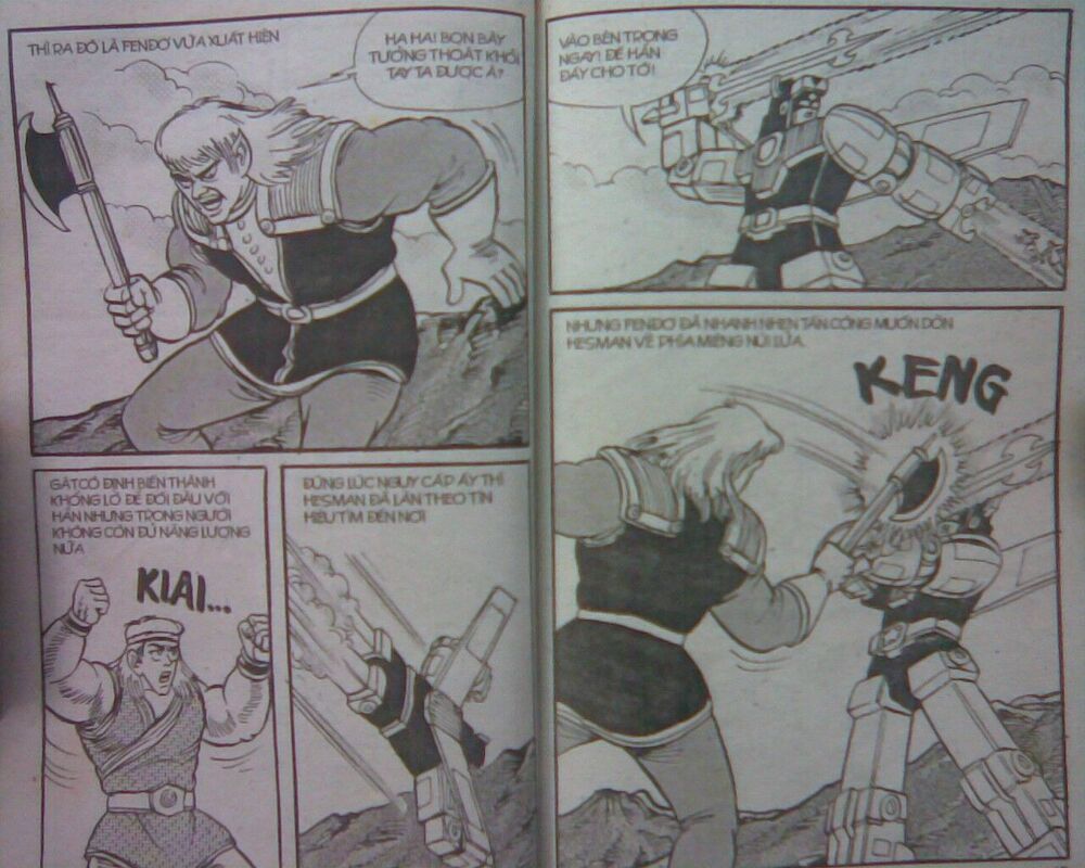 Dũng sĩ hesman: Chapter 45