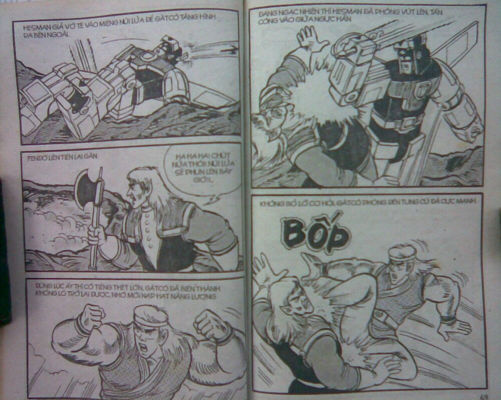Dũng sĩ hesman: Chapter 45