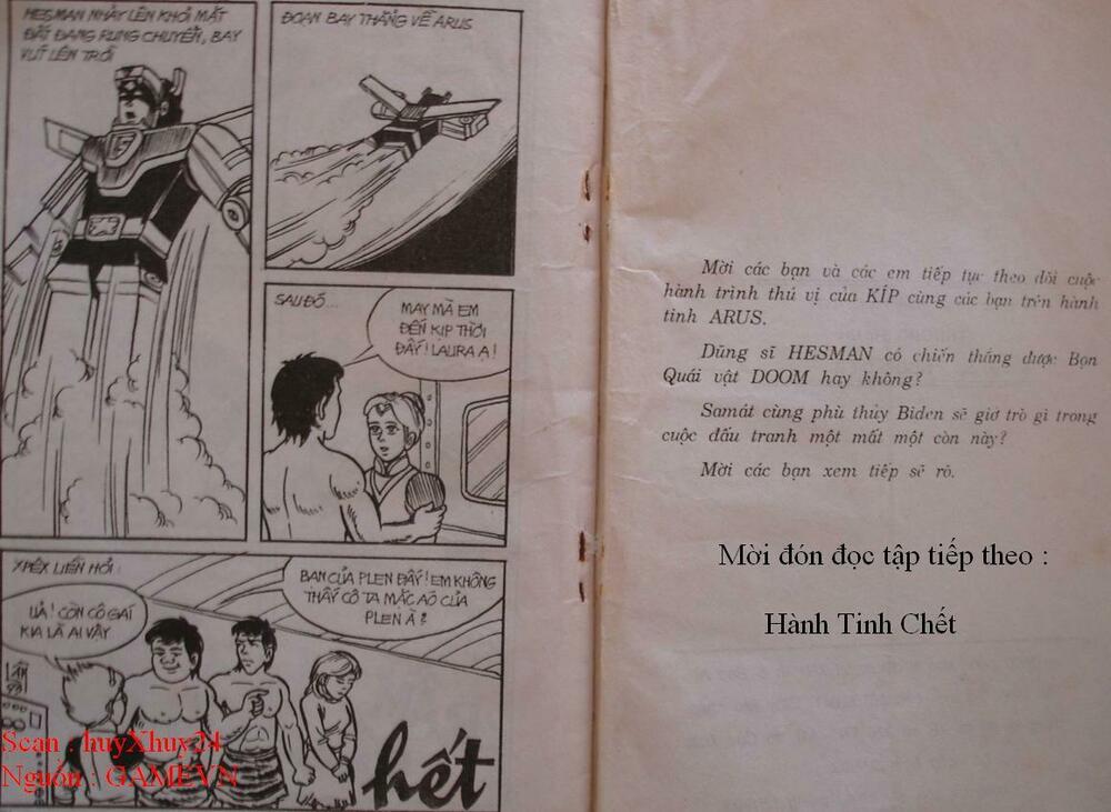 Dũng sĩ hesman: Chapter 6