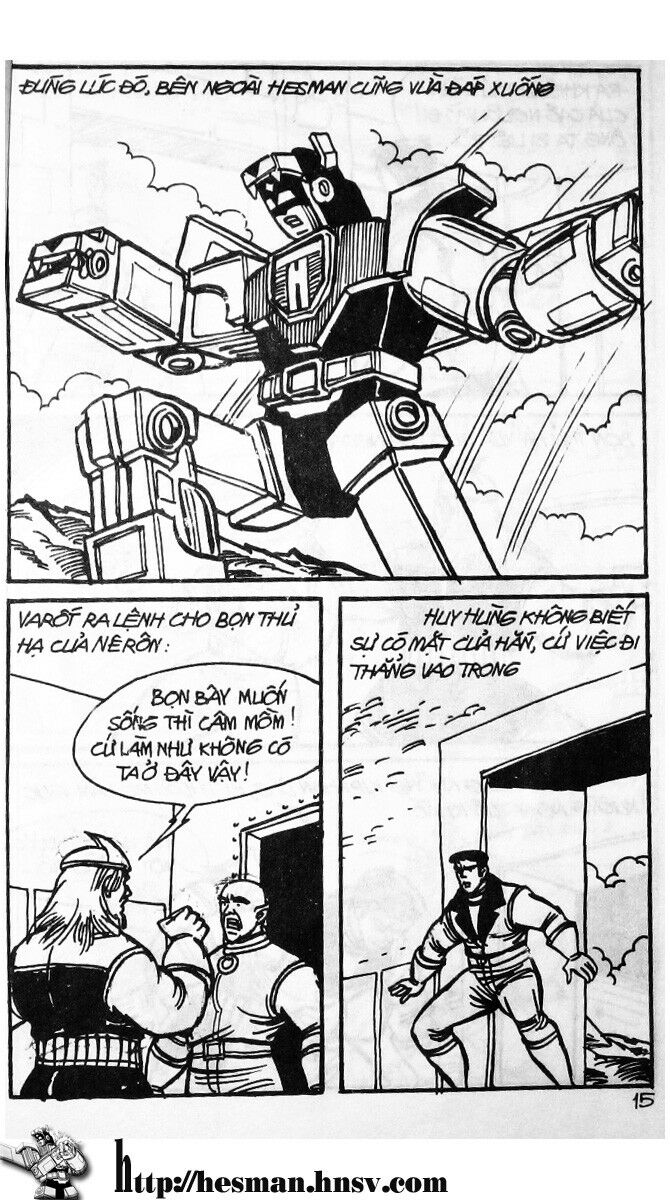 Dũng sĩ hesman: Chapter 95