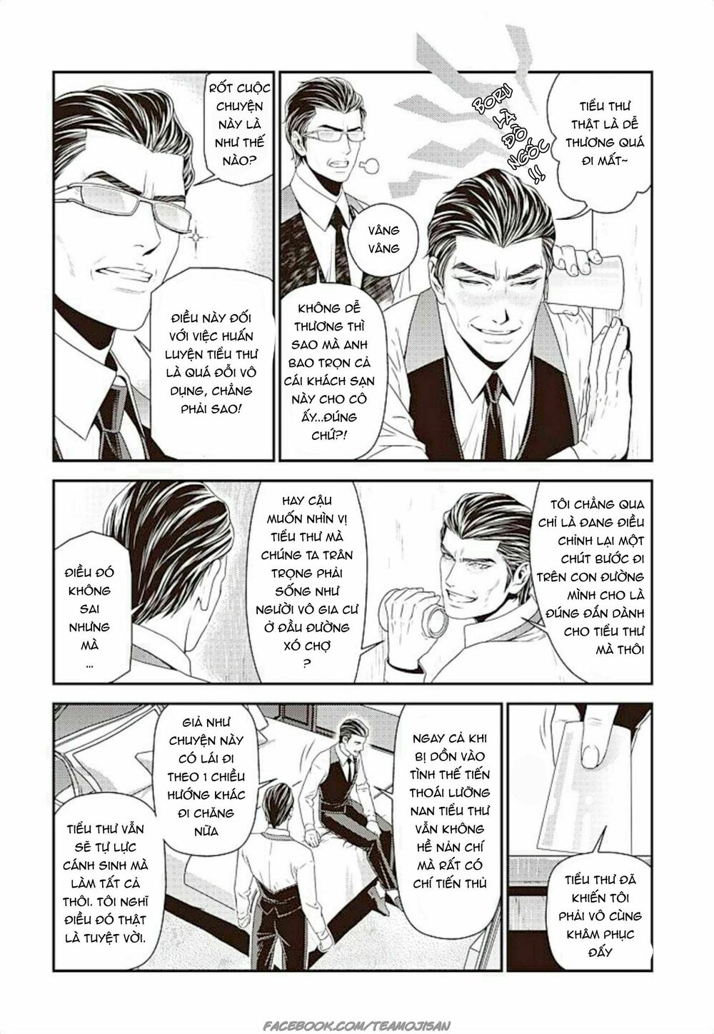 Quản gia xấu tính vs Tiểu thư bần cùng: Chapter 4