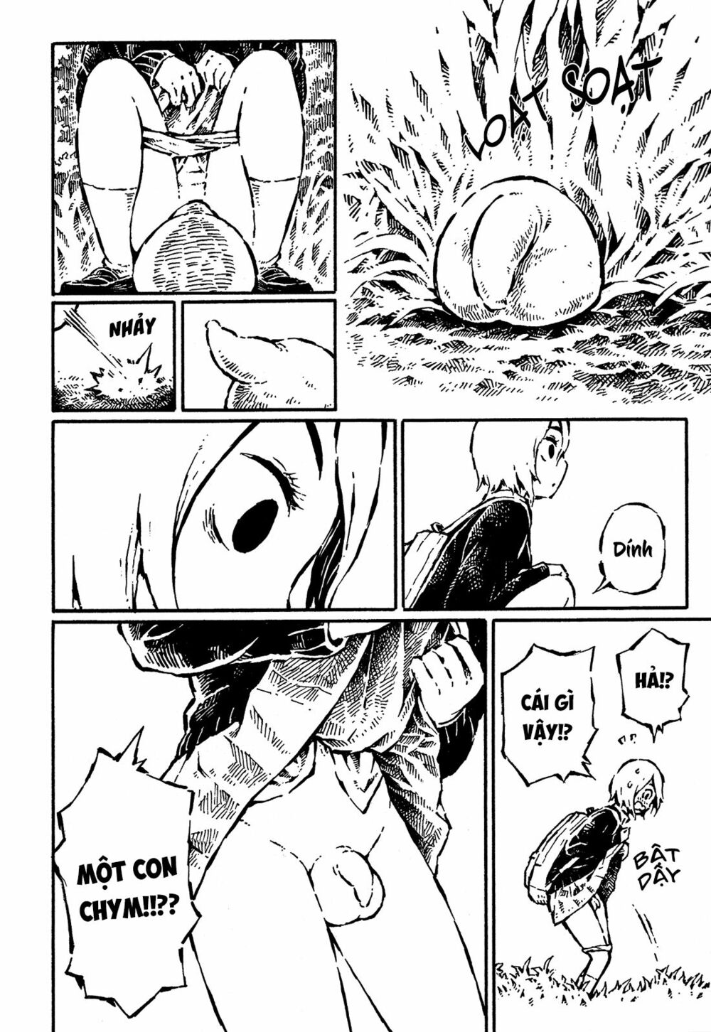 Sore wa Tada no Senpai no Chinko: Chapter 4: Như lần ấy tớ bắt được con cào cào trong tay (1)
