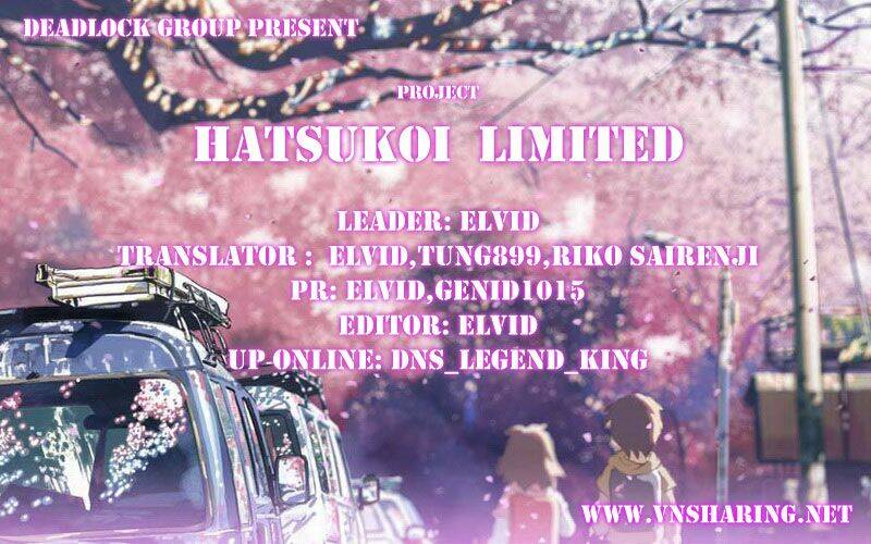 Hatsukoi Limited: Chapter 14