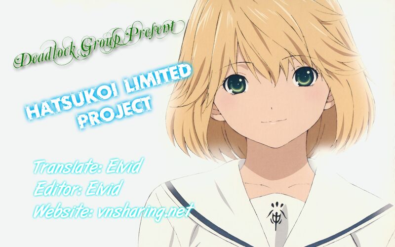 Hatsukoi Limited: Chapter 2