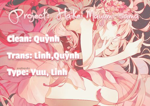 Haikei Mayumi-sama: Chapter 1