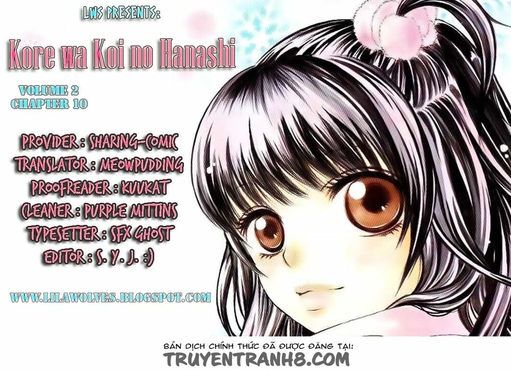 Kore wa Koi no Hanashi: Chapter 10