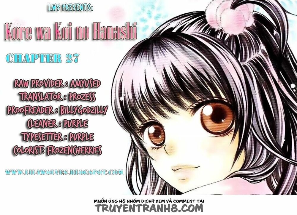 Kore wa Koi no Hanashi: Chapter 27