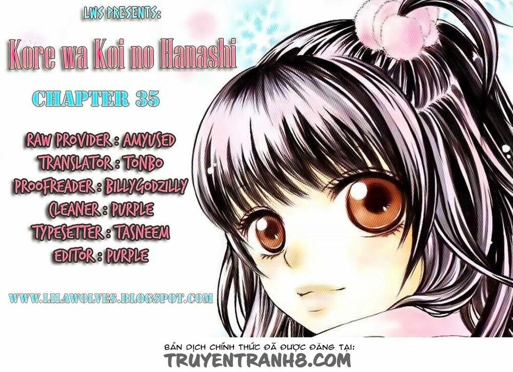Kore wa Koi no Hanashi: Chapter 35