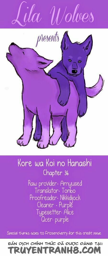 Kore wa Koi no Hanashi: Chapter 36