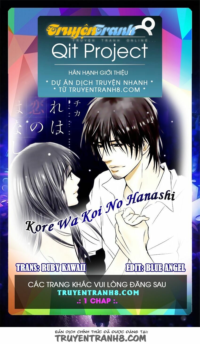 Kore wa Koi no Hanashi: Chapter 9