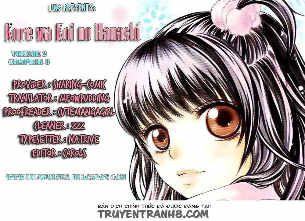 Kore wa Koi no Hanashi: Chapter 9