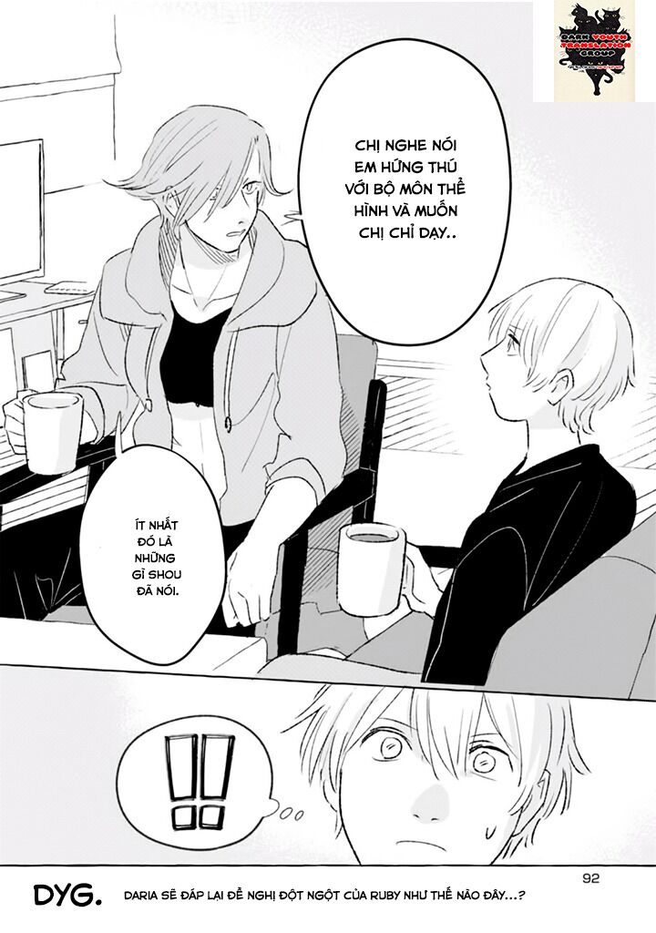 Tonari no kinniku joshi: Chapter 12: - Nhà của Ruby