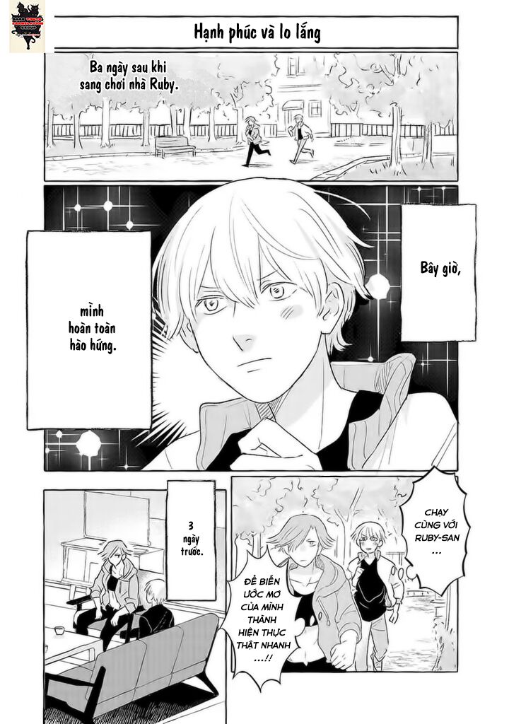 Tonari no kinniku joshi: Chapter 14: - Hạnh phúc và lo lắng