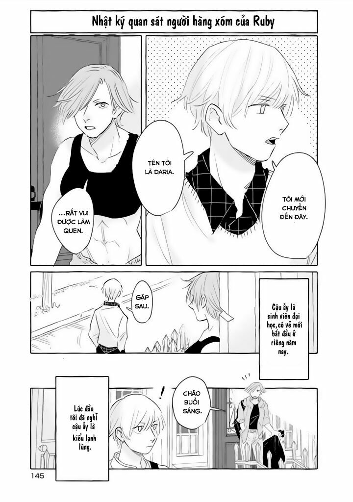 Tonari no kinniku joshi: Chapter 19: - Nhật ký quan sát người hàng xóm của Ruby