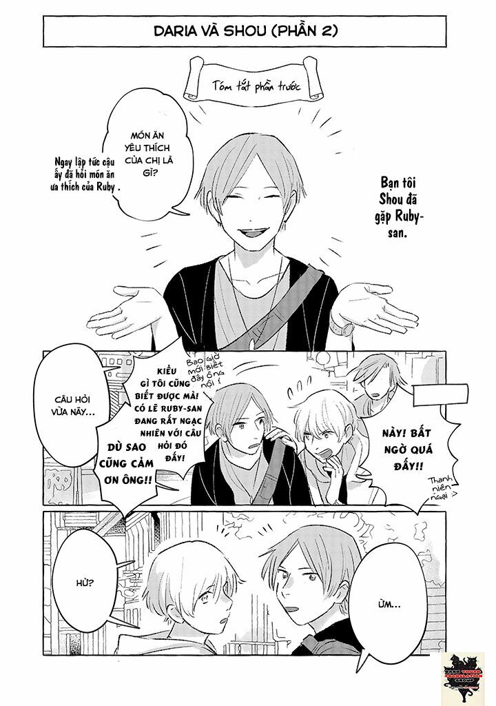 Tonari no kinniku joshi: Chapter 9: - Daria và Shou (Phần 2)