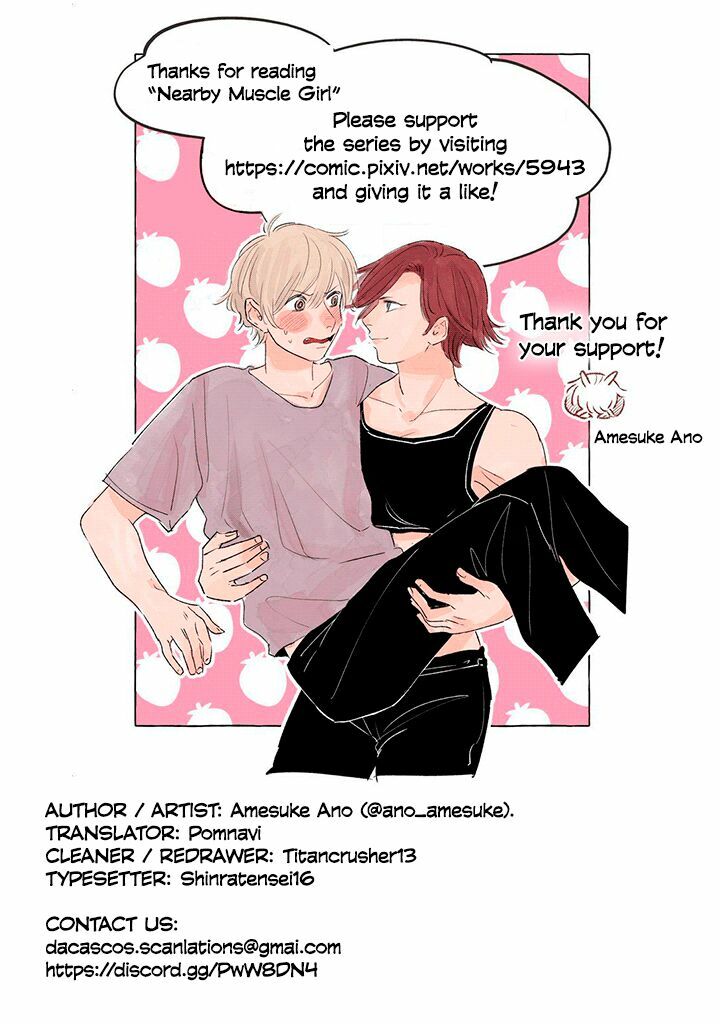 Tonari no kinniku joshi: Chapter 9: - Daria và Shou (Phần 2)