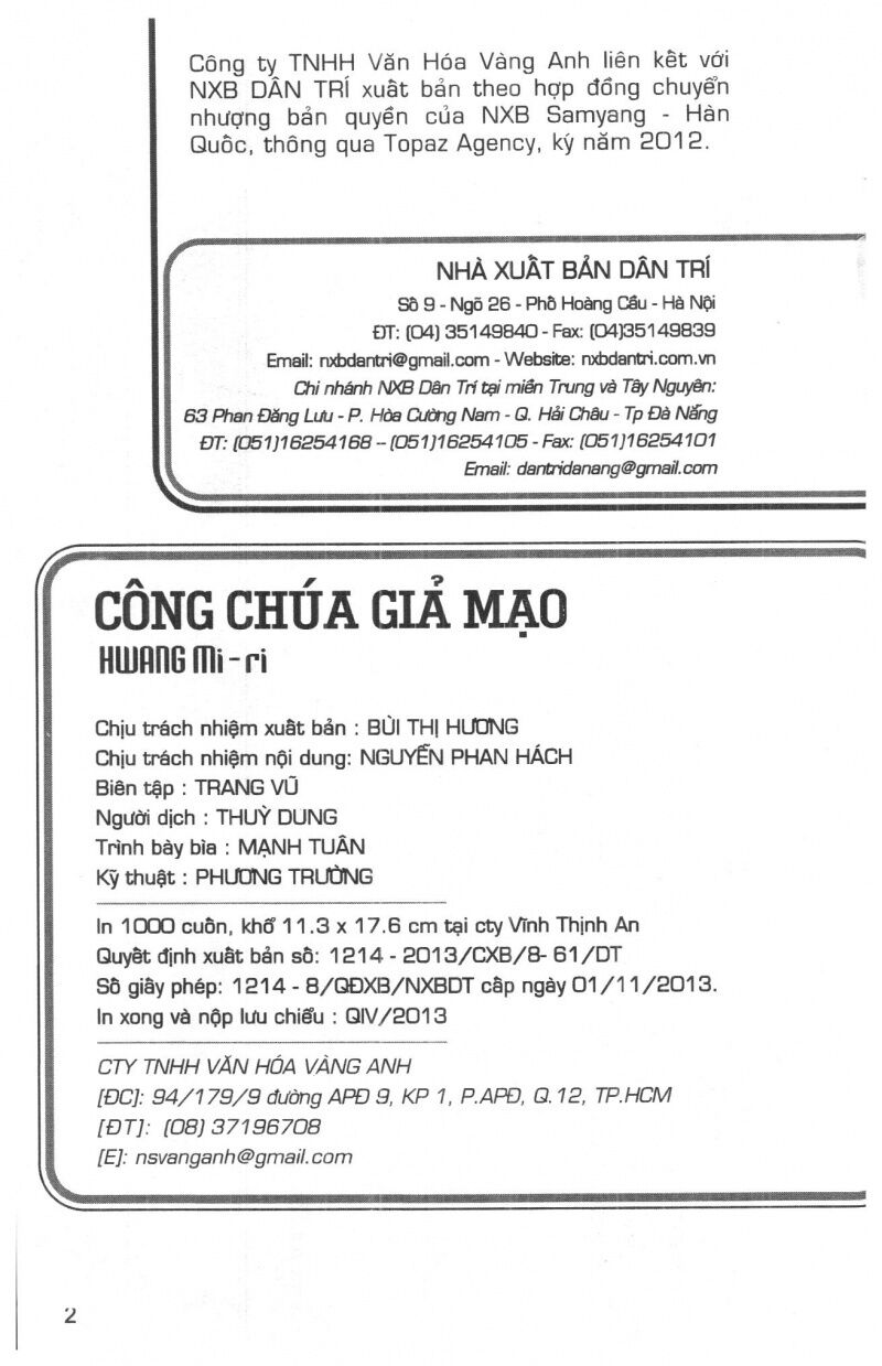 Công Chúa Giả Mạo: Chapter 8