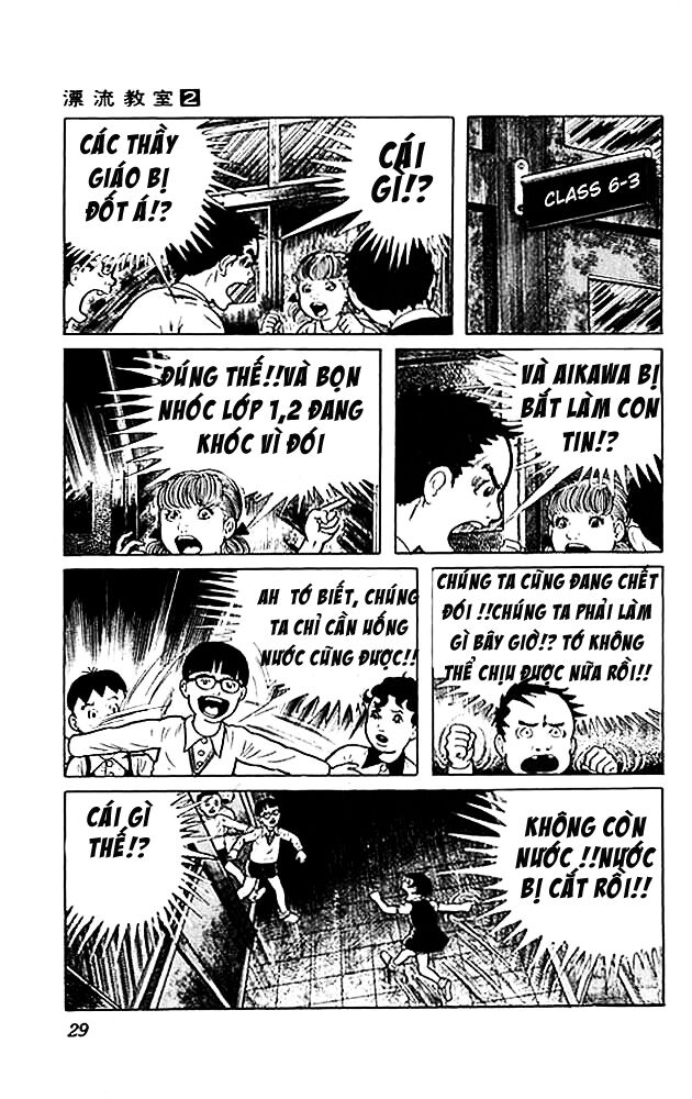 Drifting Classroom: Chapter 5.2: Điên cuồng vì ba ...