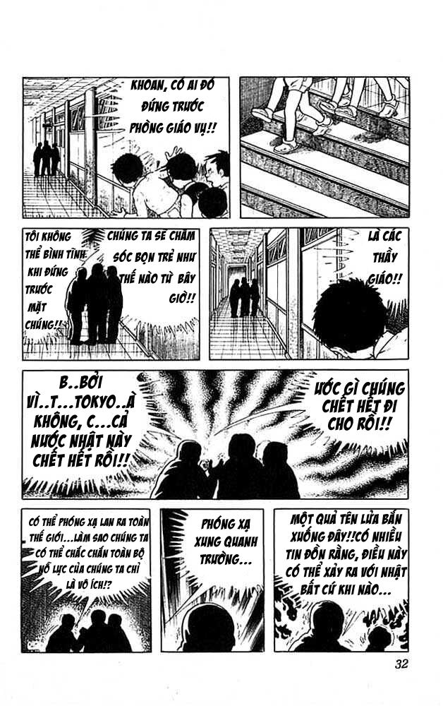 Drifting Classroom: Chapter 5.2: Điên cuồng vì ba ...