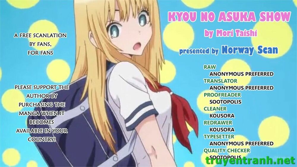 Kyou no Asuka Show: Chapter 22