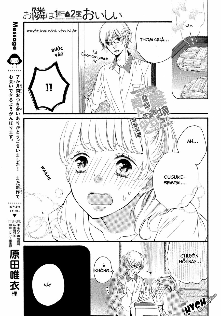 Otonari wa Ikken de Nido Oishii: Chapter 7