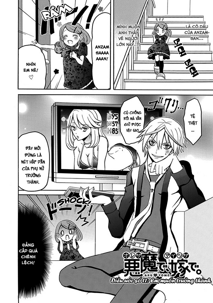 Ore ga Akuma de, Aitsu ga Yome de.: Chapter 11: E ...