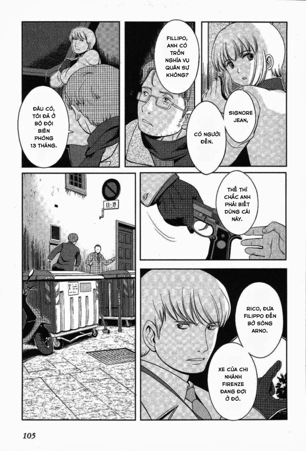 Gunslinger girl: Chapter 9