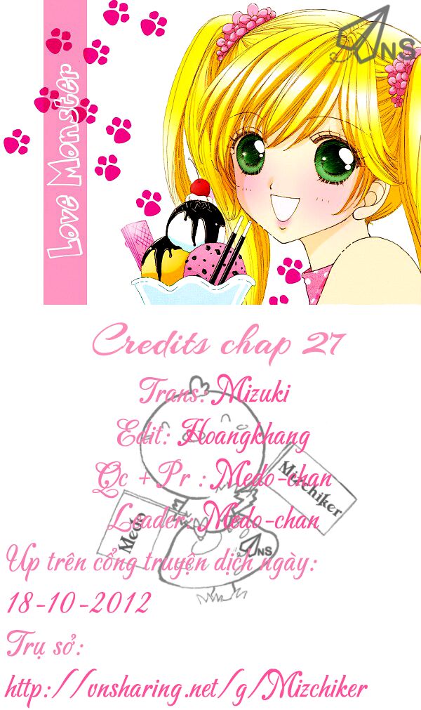 Lovely Monster: Chapter 27