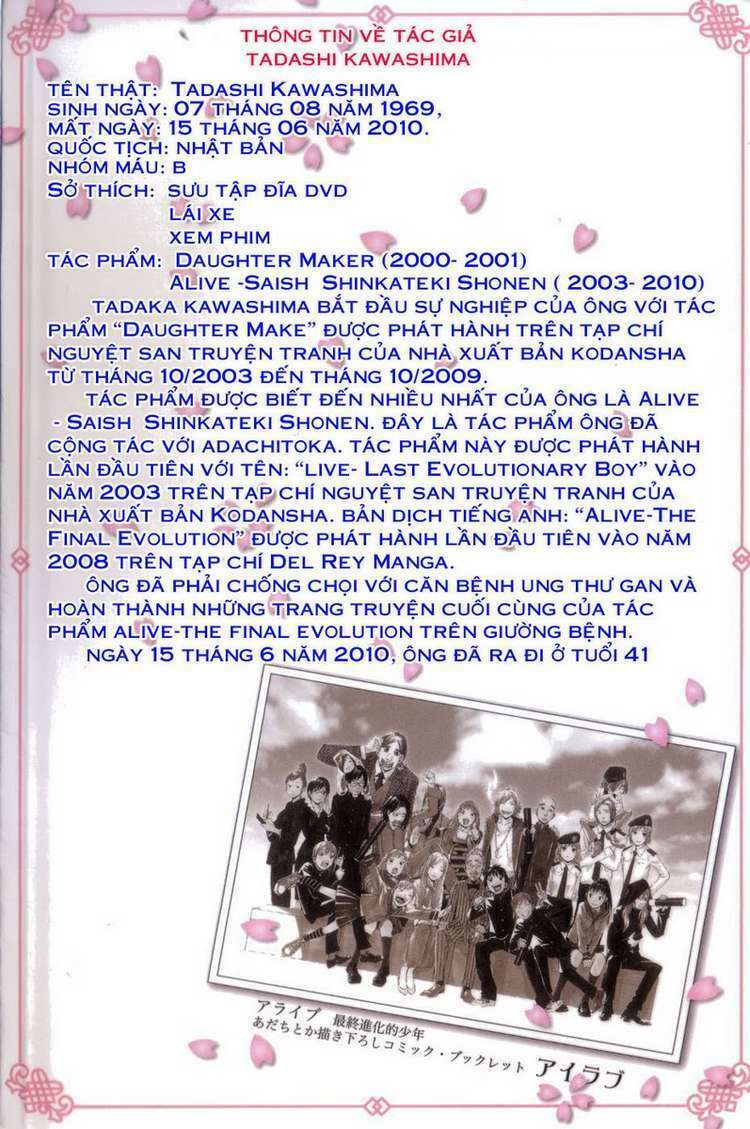 Alive - The Final Evolution: Chapter 82: End