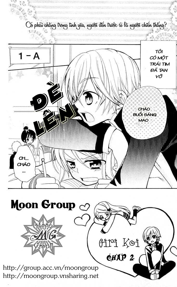 Giri Koi: Chapter 2: Có phải trong tình yêu, người ...