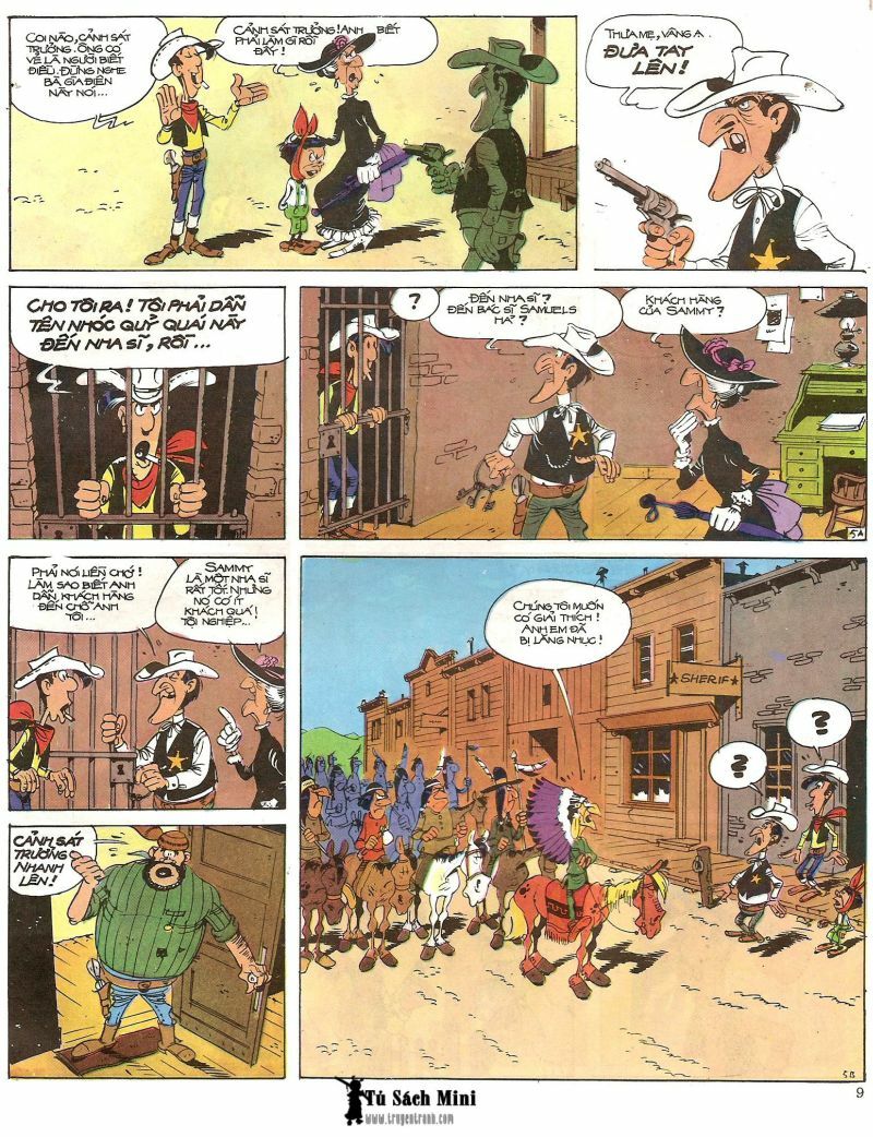 Lucky Luke: Chapter 26: - Bay Cau Chuyen