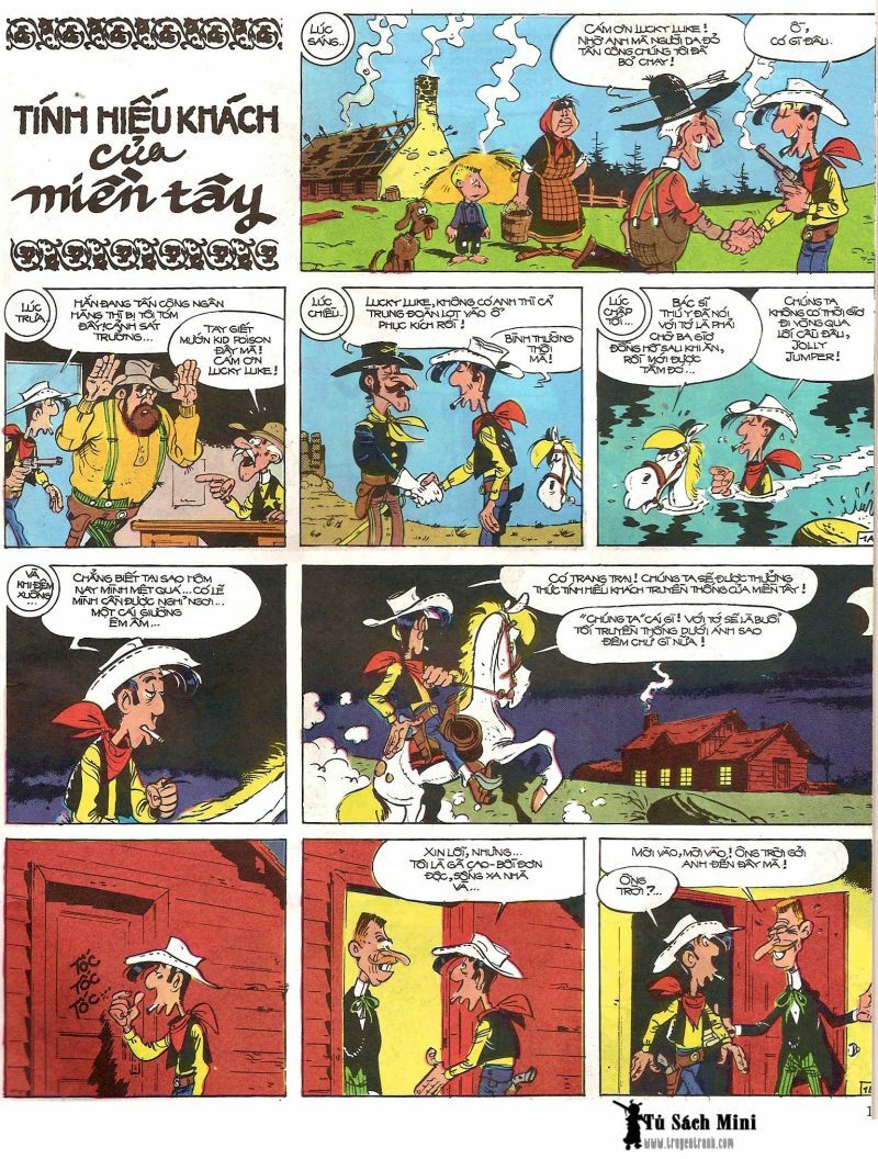 Lucky Luke: Chapter 26: - Bay Cau Chuyen