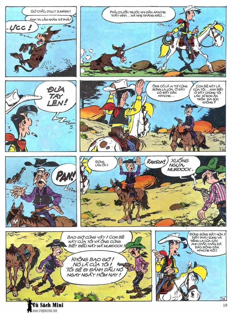 Lucky Luke: Chapter 26: - Bay Cau Chuyen