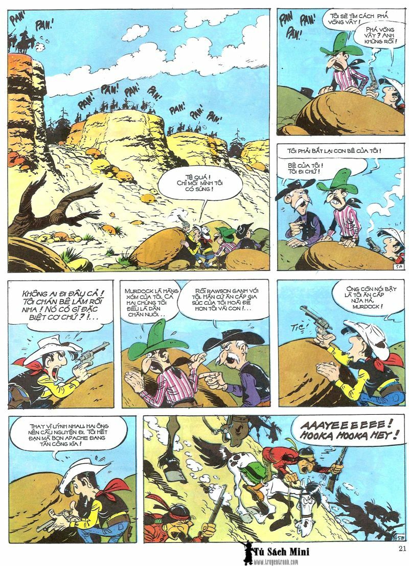 Lucky Luke: Chapter 26: - Bay Cau Chuyen